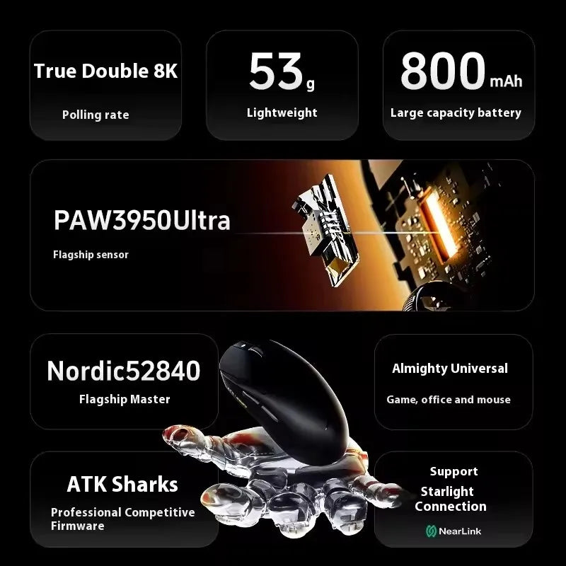 Clavier Gaming Magnétique ATK A9 Ultra