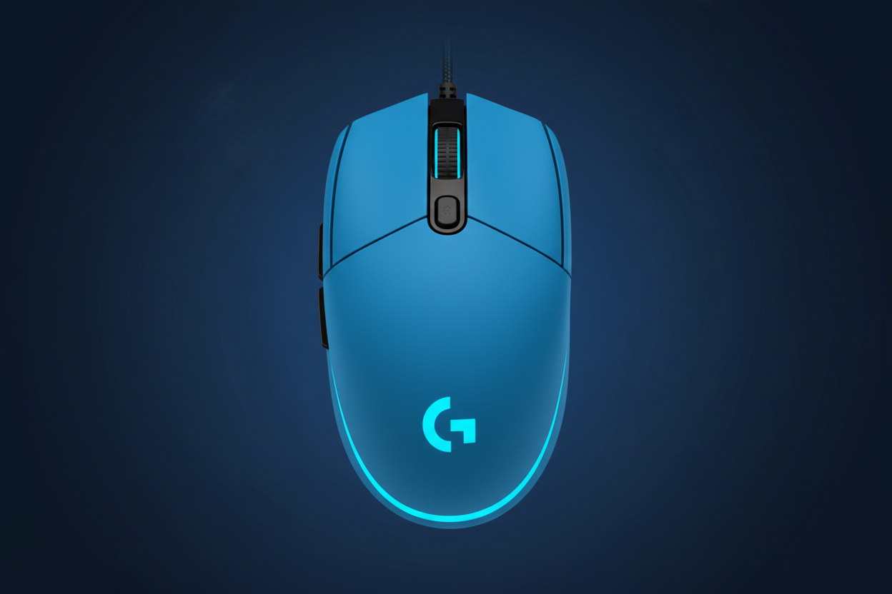 G102 bleue fond bleu